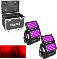 BeamZ Star-Color 720 Double Wash 2 x Star color 720 1x Flightcase - Pakketilbud
