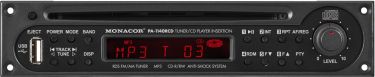 RDS tuner/CD player insertion with USB interface PA-1140RCD