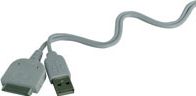ITX211 USB2.0 Cable for iPod White 1.2m - blister