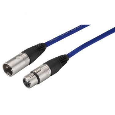 Audiokabel 1m blå MECN-100/BL