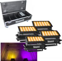 BeamZ Star-Color 360 Wash 4 x Star color 360 1x Flightcase - Pakketilbud