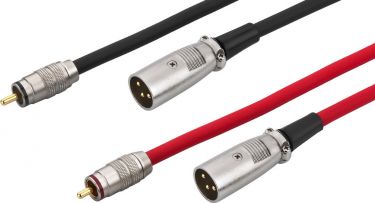 Phono-XLR kabel 1.5m MCA-158