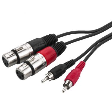 XLR-phono kabel 1m MCA-127J