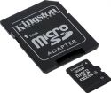 Kingston 16GB micro SD-kort inkl. adaptor (Class 4) Kingston 16GB micro SD-kort inkl. adaptor (Class 4)