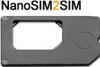 NanoSIM to SIM adaptor