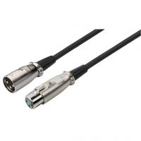 XLR-kabel 20m sort MEC-2000/SW