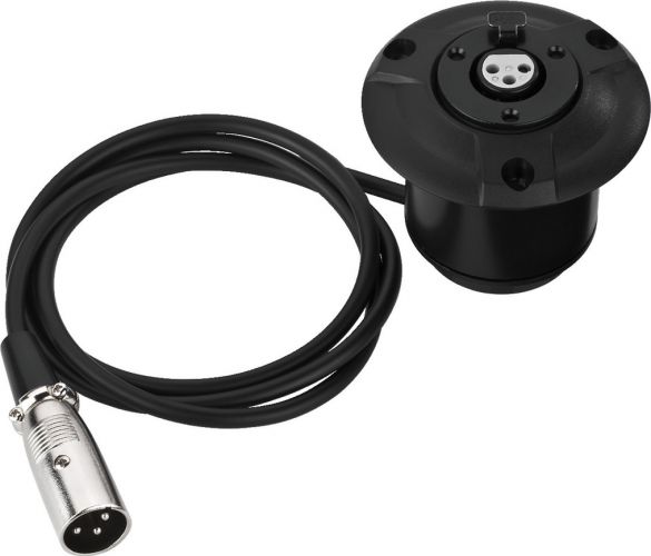 XLR-bøsning m/Anti-Shock XLR-703JSM