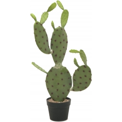 Europalms Nopal cactus, artificial plant, 75cm TILBUD NU