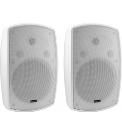 Omnitronic OD-8T Wall Speaker 100V white 2x TILBUD NU