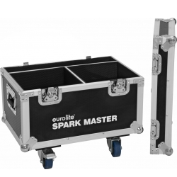 Roadinger Flightcase 2x Spark Master with wheels TILBUD NU