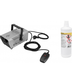 Eurolite Set N-10 silver + B Basic Smoke Fluid 1l TILBUD NU