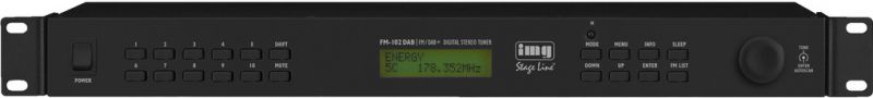 DAB radio 1U FM-102DAB
