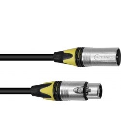 PSSO XLR cable COL 3pin 20m bk Neutrik TILBUD NU