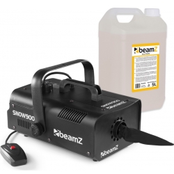 BeamZ SNOW900 Snemaskine inkl. 5l snevæske – Pakkesæt TILBUD NU