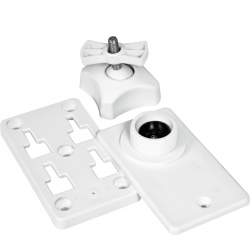 Omnitronic Wall Bracket for ODP-204/206 white 2x TILBUD NU