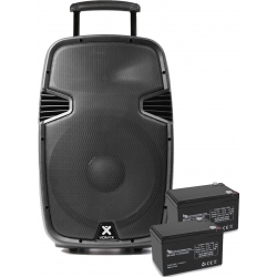 Vonyx SPJ-PA912 Inkl. 2 Genopladelige batterier – Pakkesæt TILBUD NU