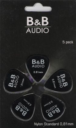 Plekter 0.81mm Nylon - 5 stk.