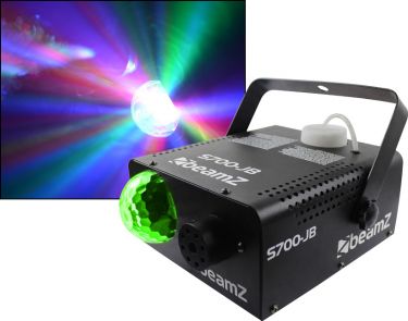 BeamZ S700-JB Røgmaskine 700W med indbygget Jelly Ball LED Lyseffekt - Super fed effekt!