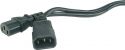 IEC extension mains lead 1.0m IEC extension mains lead 1.0m
