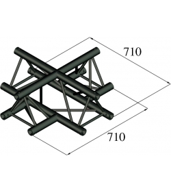 Alutruss TRILOCK S-PAC-41 4-Way Cross TILBUD NU