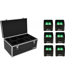 Eurolite Set 6x LED TL-4 Trusslight + Case TILBUD NU