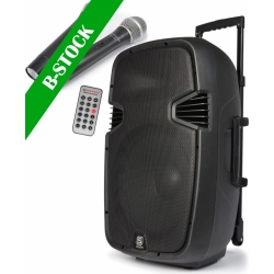 SPJ-PA912 Mobile Amplifier ABS 12″ 2 UHF ”B STOCK” TILBUD NU