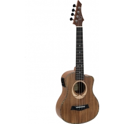 Dimavery UK-200 Tenor Ukulele, Koa TILBUD NU