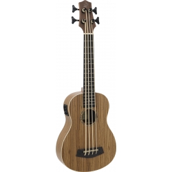 Dimavery UK-700 Ukulele, bass, Zebra TILBUD NU