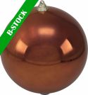 Europalms Deco Ball 20cm, copper "B-STOCK" Europalms Deco Ball 20cm, copper "B-STOCK"