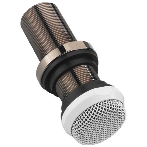 Mikrofon t/indb. hvid ECM-10/WS