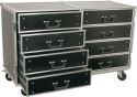 PD-FA4 8 Drawer Engineering Flightcase PD-FA4 8 Drawer Engineering Flightcase