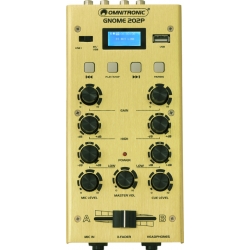 Omnitronic GNOME-202P Mini Mixer gold TILBUD NU