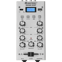 Omnitronic GNOME-202P Mini Mixer silver TILBUD NU