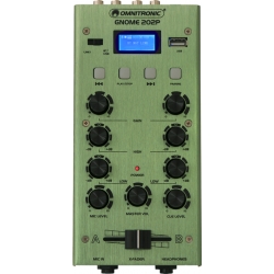 Omnitronic GNOME-202P Mini Mixer green TILBUD NU