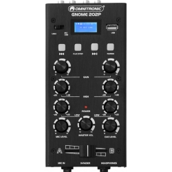 Omnitronic GNOME-202P Mini Mixer black TILBUD NU