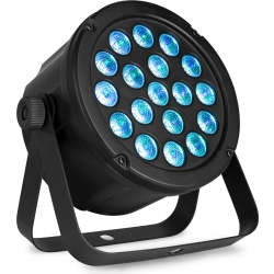 SlimPAR45 18x 3W 3-i-1 RGB LED DMX TILBUD NU