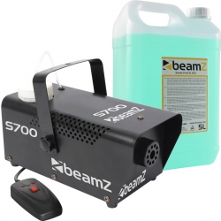 BeamZ S700 Røgmaskine inkl. 5 liter røgvæske TILBUD NU