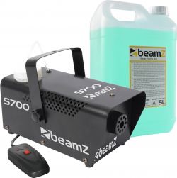 BeamZ S700 Røgmaskine inkl. 5 liter røgvæske BeamZ S700 Røgmaskine inkl. 5 liter røgvæske