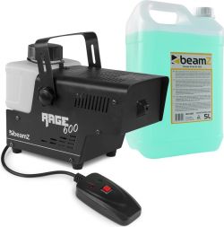 BeamZ Rage 600I Røgmaskine inkl. 5 liter røgvæske BeamZ Rage 600I Røgmaskine inkl. 5 liter røgvæske