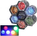 Løbelys sæt med musikstyring og autospeed, 6 LED moduler Løbelys sæt med musikstyring og autospeed, 6 LED moduler