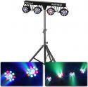 Partybar 3 4x PAR med Magic Ball Partybar 3 4x PAR med Magic Ball