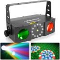 Terminator IV LED Double Moon med laser og strobe Terminator IV LED Double Moon med laser og strobe