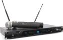 Professionelt 2-kanals UHF trådløst mikrofonsæt PD722H / 2 håndholdte Professionelt 2-kanals UHF trådløst mikrofonsæt PD722H / 2 håndholdte