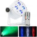 BAC404W Aluminum LED Spot 4x 18W 6-in-1 LEDs BAC404W Aluminum LED Spot 4x 18W 6-in-1 LEDs