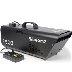 Fazer-maskine 1500W med DMX og Timer, F1500 TILBUD NU controller