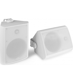 Inde/Udendørs Højttalersæt, kompakt design med vægbeslag / 8 Ohm / 6.5″ 150W / I