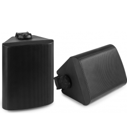 Inde/Udendørs Højttalersæt, kompakt design med vægbeslag / 8 Ohm / 6.5″ 150W / I