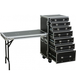 PD-FA5 7 Drawer Engineer Case with Table tilfælde ingeniør skuffe tabel låge