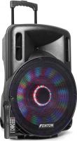 Fenton FT15LED Transportabel Lydanlæg 15" bas 800W Fenton FT15LED Transportabel Lydanlæg 15" bas 800W