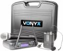 WM73C 2-Channel UHF Wireless Microphone System Combi with Handheld, Bodypack and Display WM73C 2-Channel UHF Wireless Microphone System Combi with Handheld, Bodypack and Display